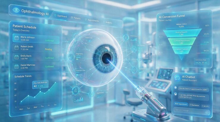 Sistema de inteligencia artificial y automatización de funnels para captación de pacientes de cirugía refractiva